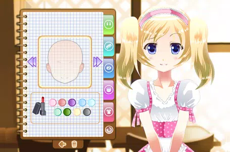 Dress Up Moe Maid Avatar Maker Screenshot 4
