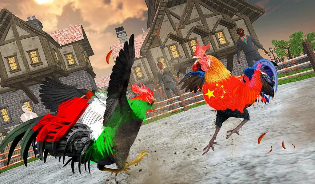 Farm Rooster Fighting Chicks 2 Screenshot 2