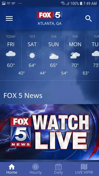 FOX 5 Storm Team Weather Radar  Screenshot 2