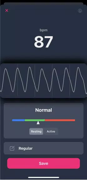 Heart Rate Monitor Screenshot 2
