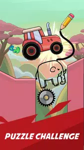 Draw Bridge: Save Car Puzzle  Screenshot 1