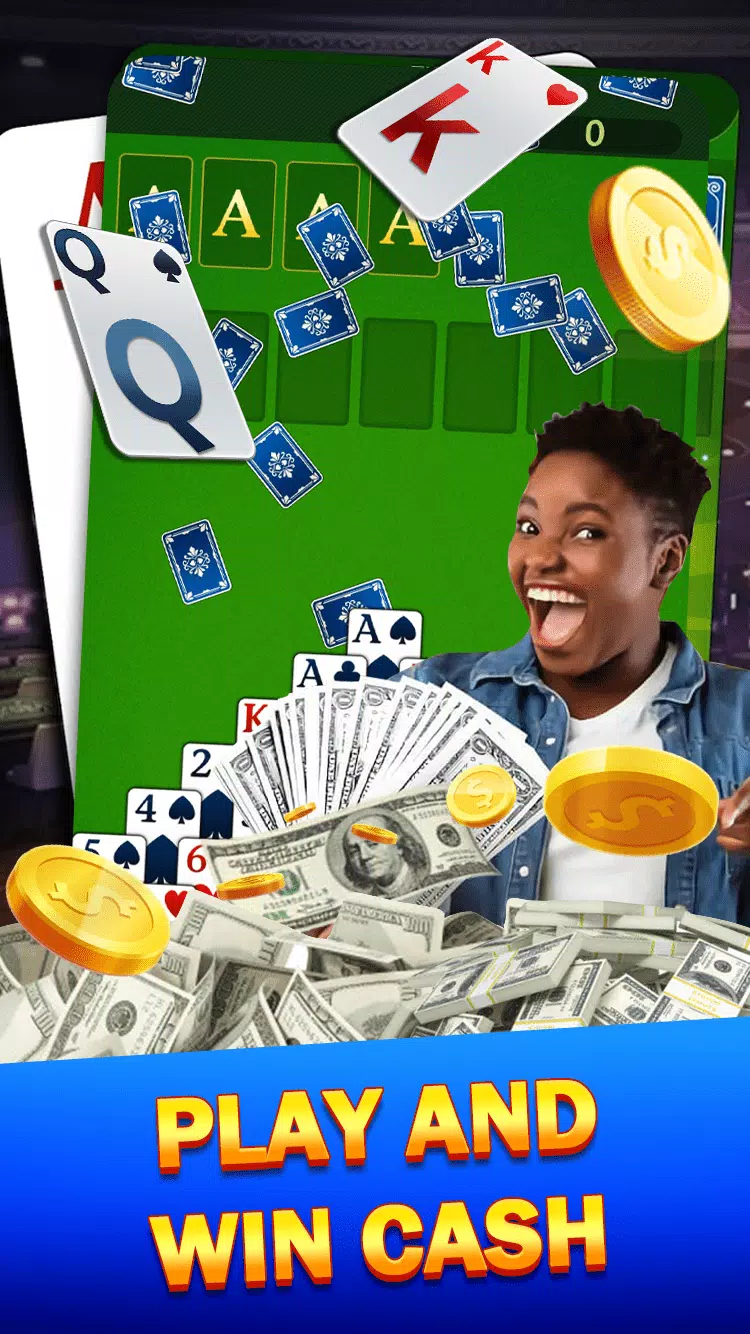 Classic Solitaire - Make Money  Screenshot 1