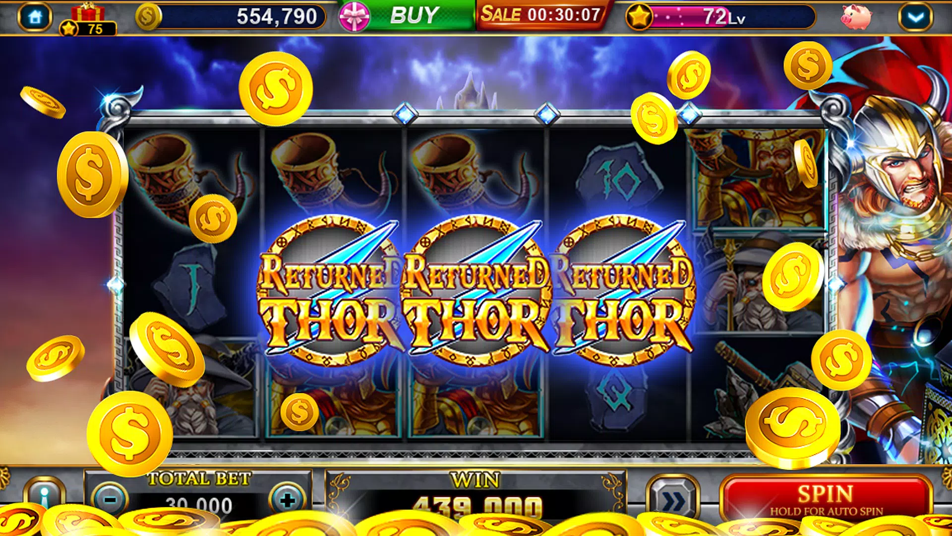 Galaxy Casino Slots game  Screenshot 3