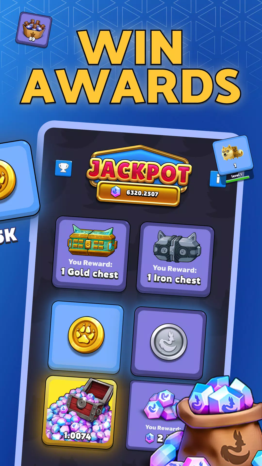 Crypto DOGE - Get Token  Screenshot 2