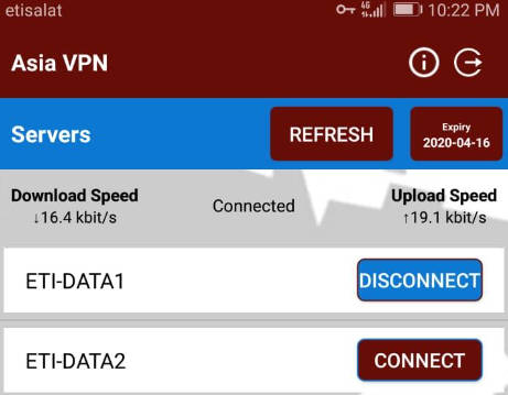 ASIA VPN  Screenshot 1