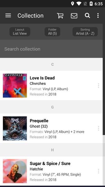 Discogs  Screenshot 6