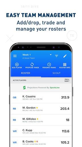 CBS Sports Fantasy  Screenshot 9