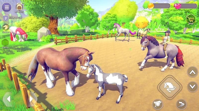 My Fantasy Heaven Horse Game Screenshot 2