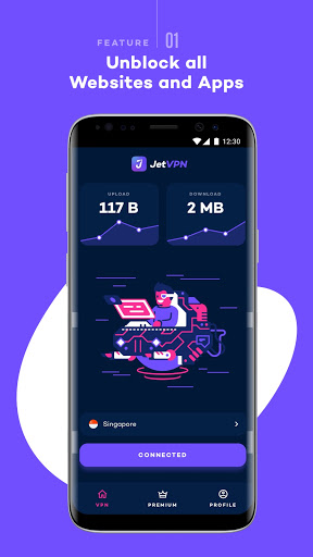 Jet VPN Screenshot 1