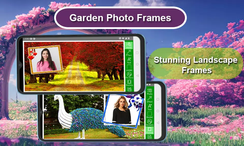 Garden Photo Frames & Editor  Screenshot 3