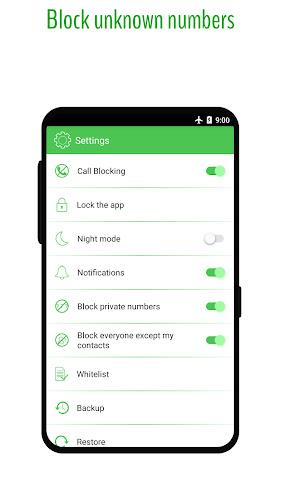 Phone Call Blocker - Blacklist  Screenshot 2