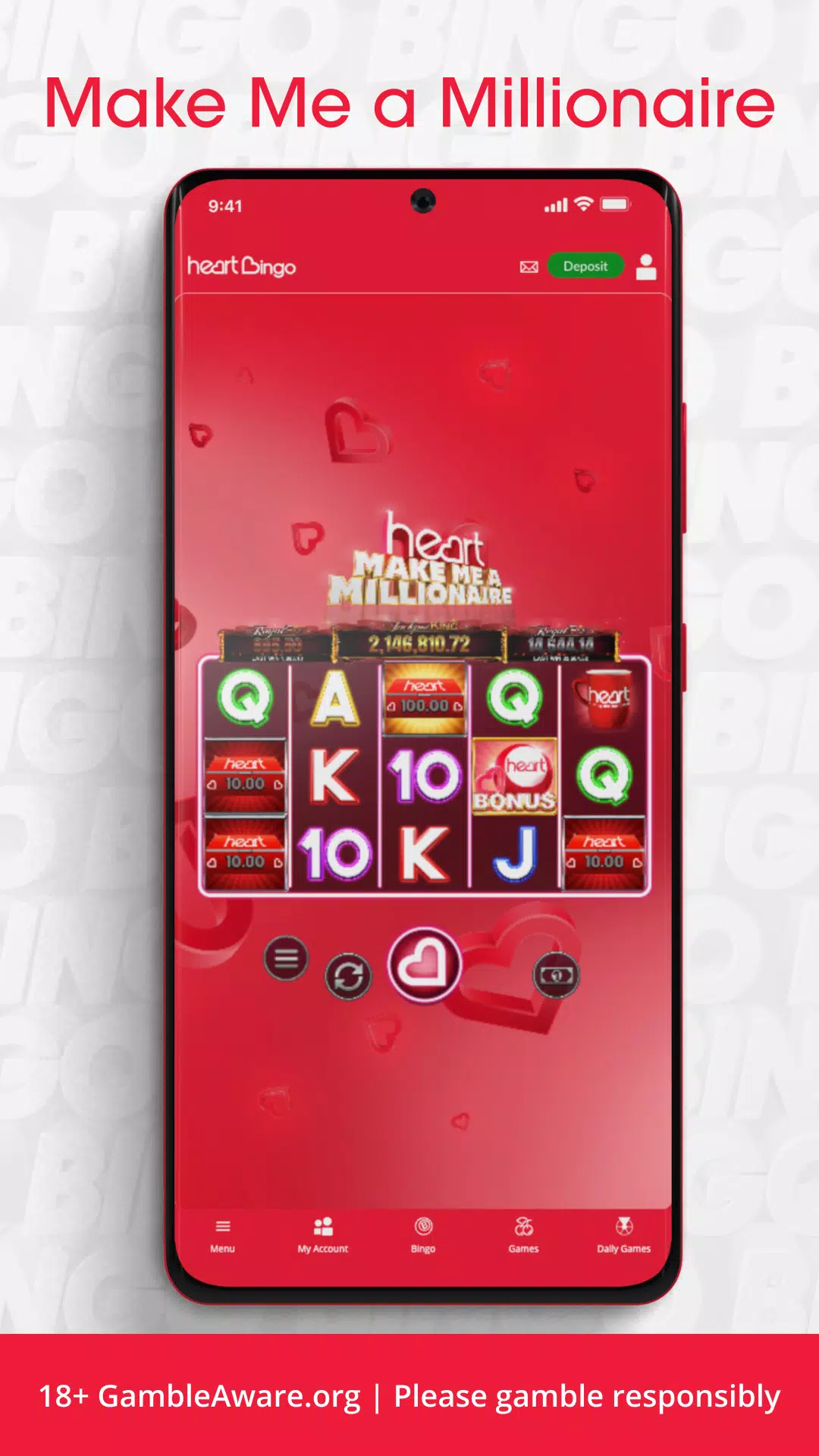 Heart Bingo Casino & Slots Screenshot 1