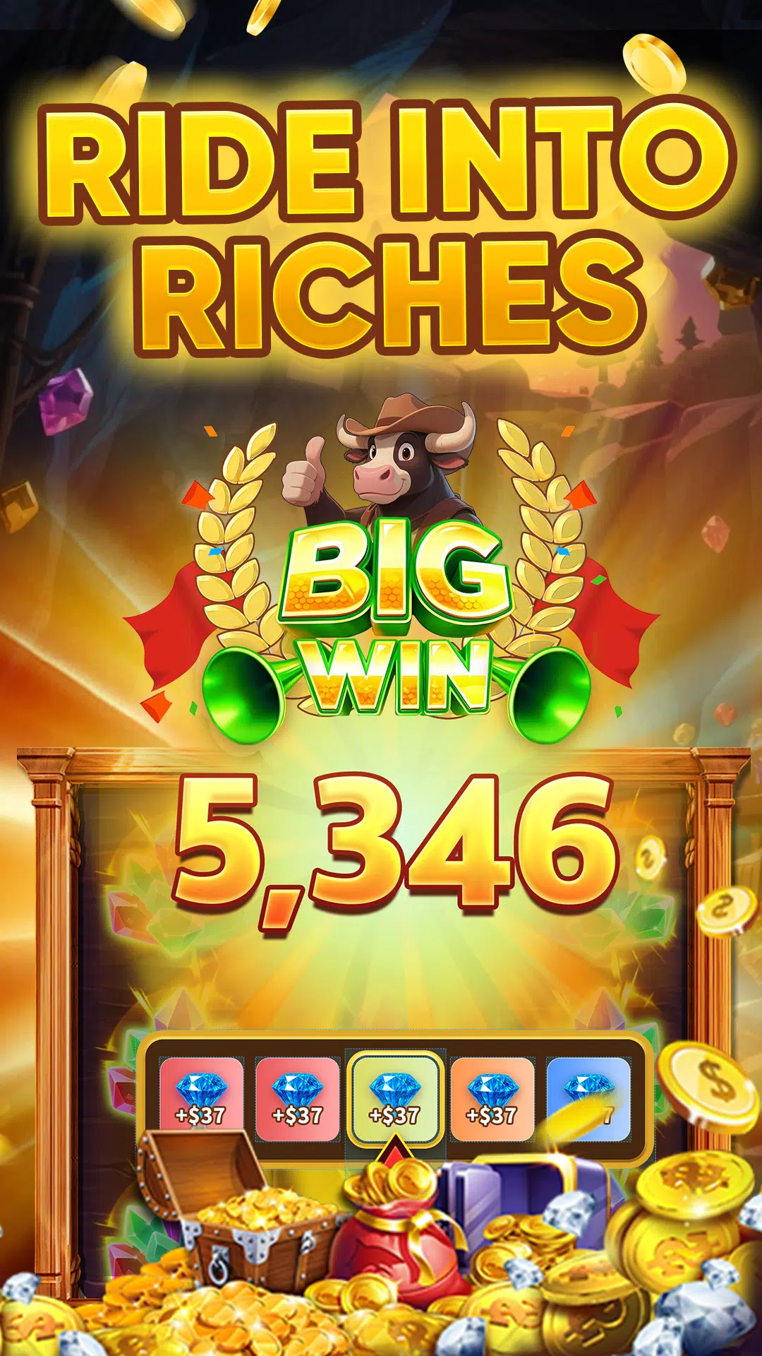 Gem Canyon Slots  Screenshot 1