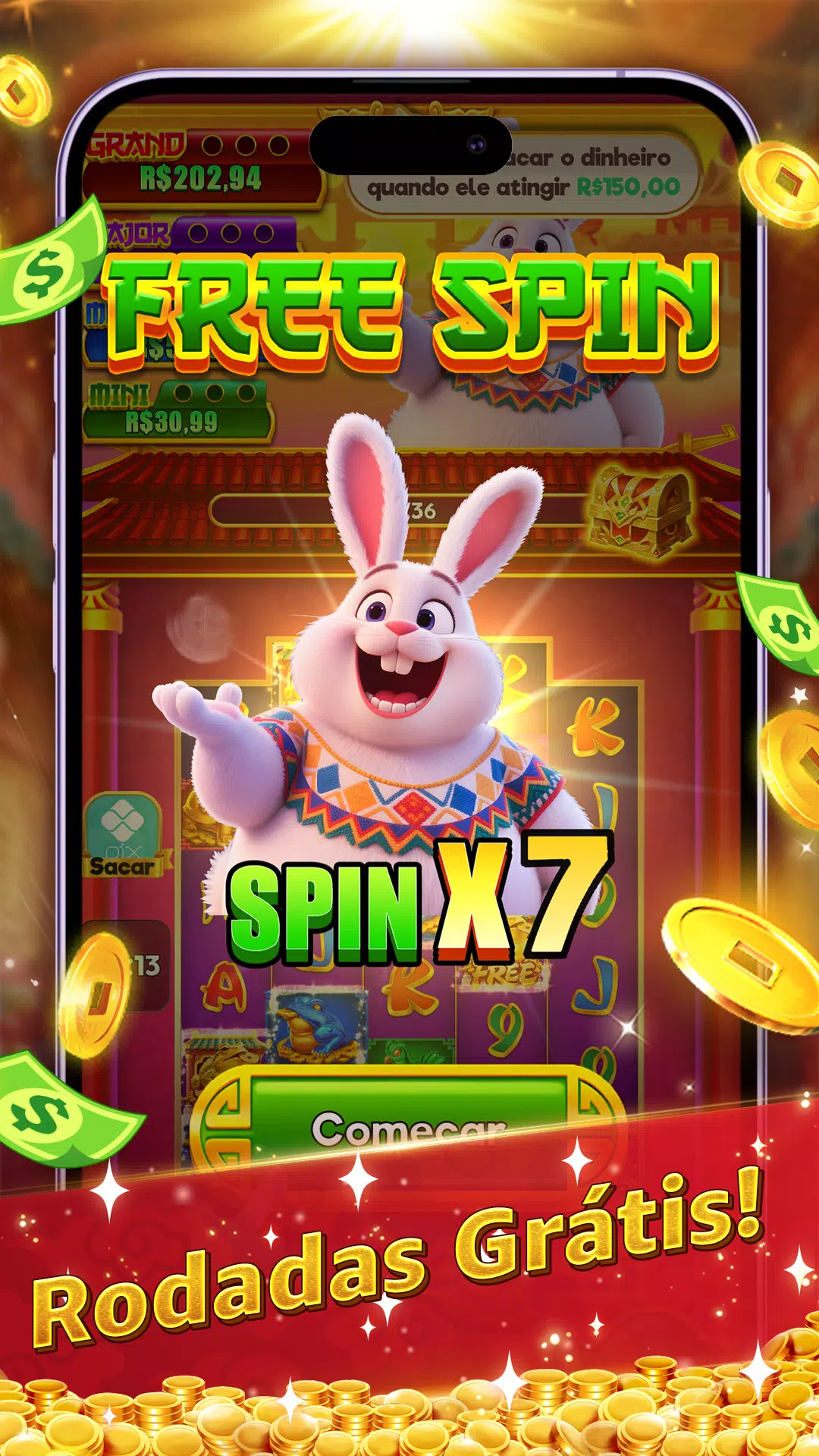 Golden Bunny Slots  Screenshot 3