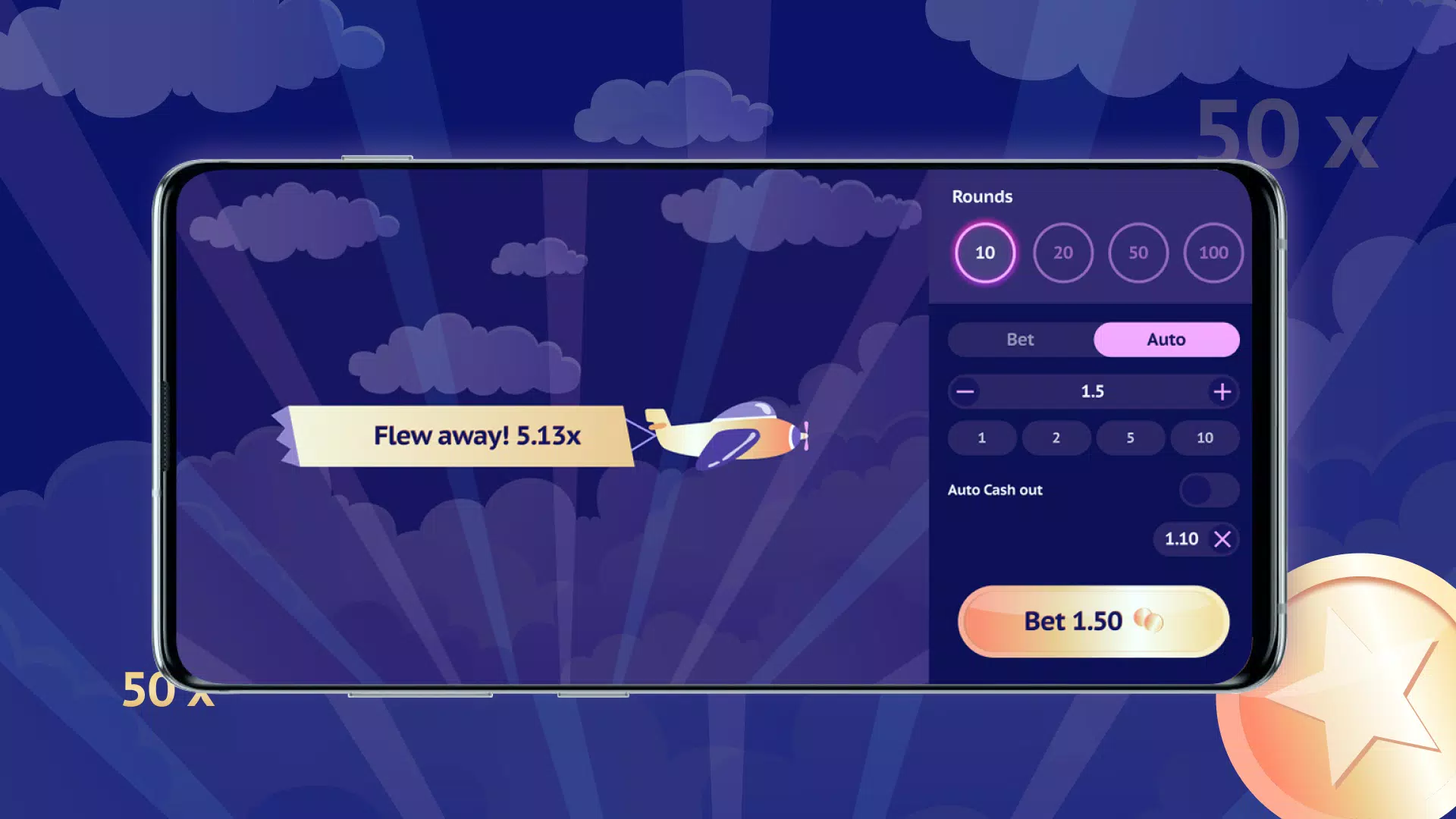 Crash Casino Pilot  Screenshot 2