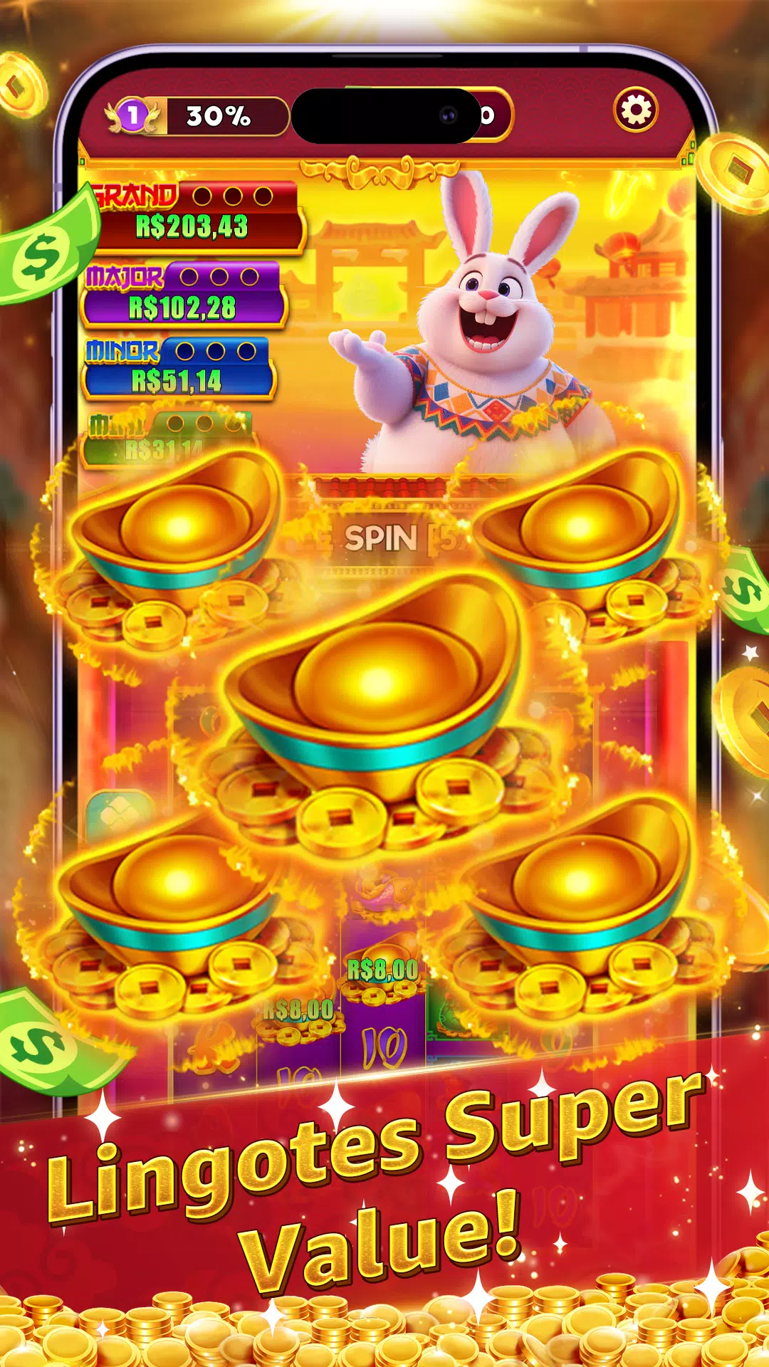 Golden Bunny Slots  Screenshot 4