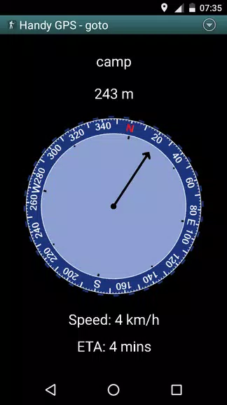 Handy GPS lite  Screenshot 2