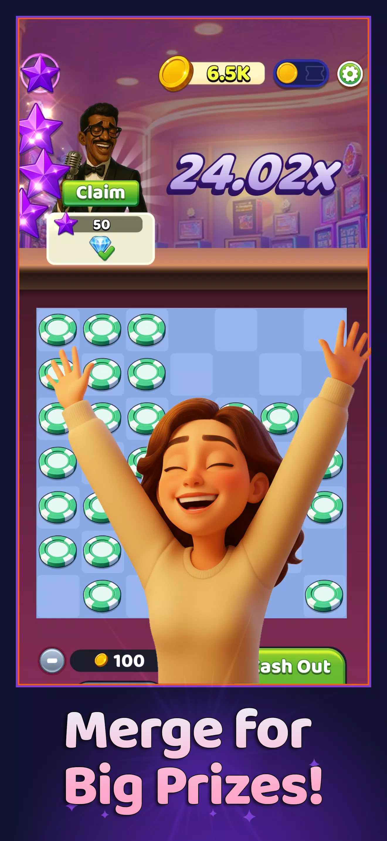 Merge Casino Sweepstakes  Screenshot 4