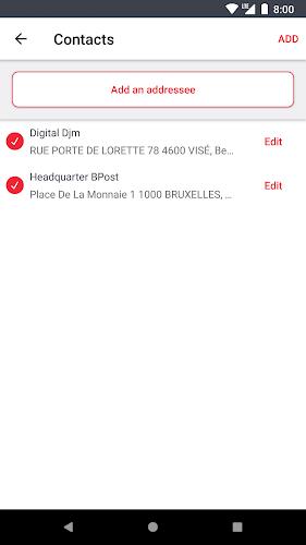 bpost Mobile Postcard  Screenshot 3