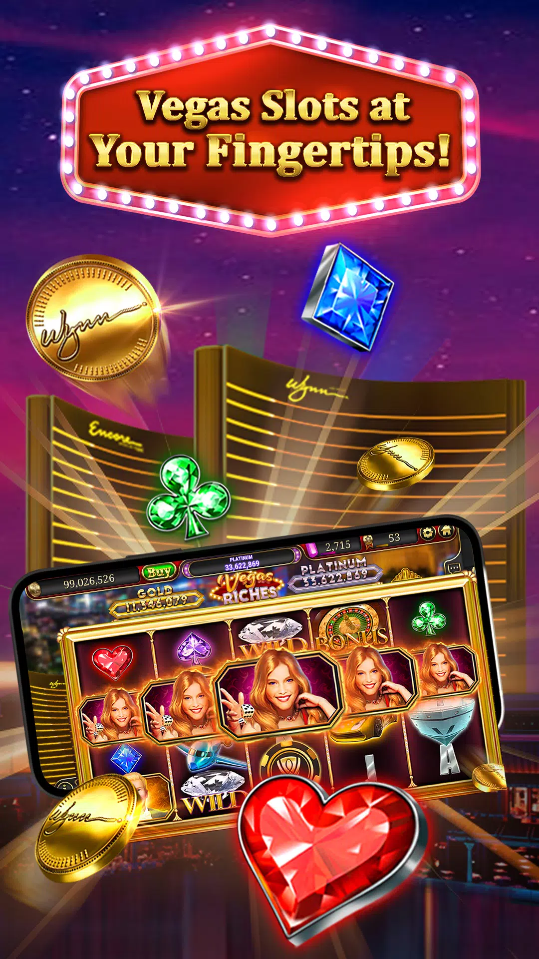 Wynn Slots Las Vegas Casino  Screenshot 2
