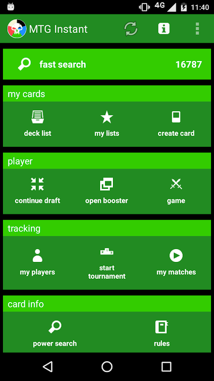 MTG Instant  Screenshot 1