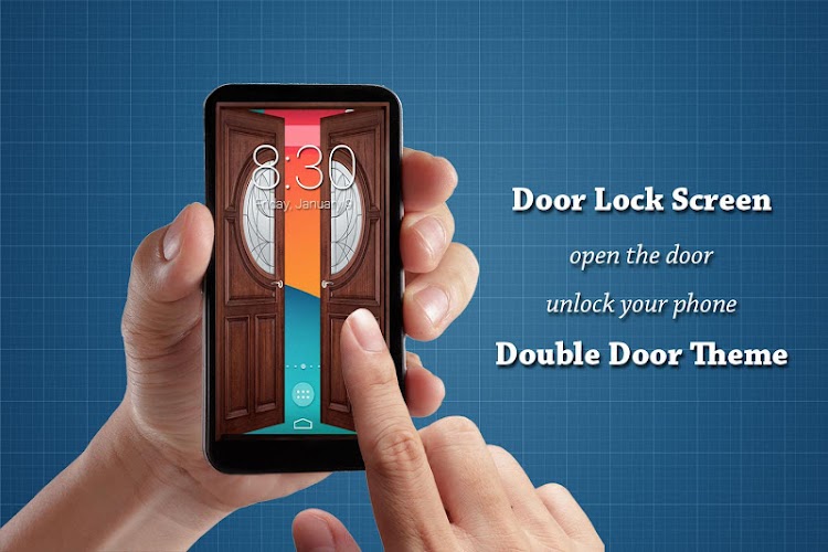 Door Lock Screen  Screenshot 1