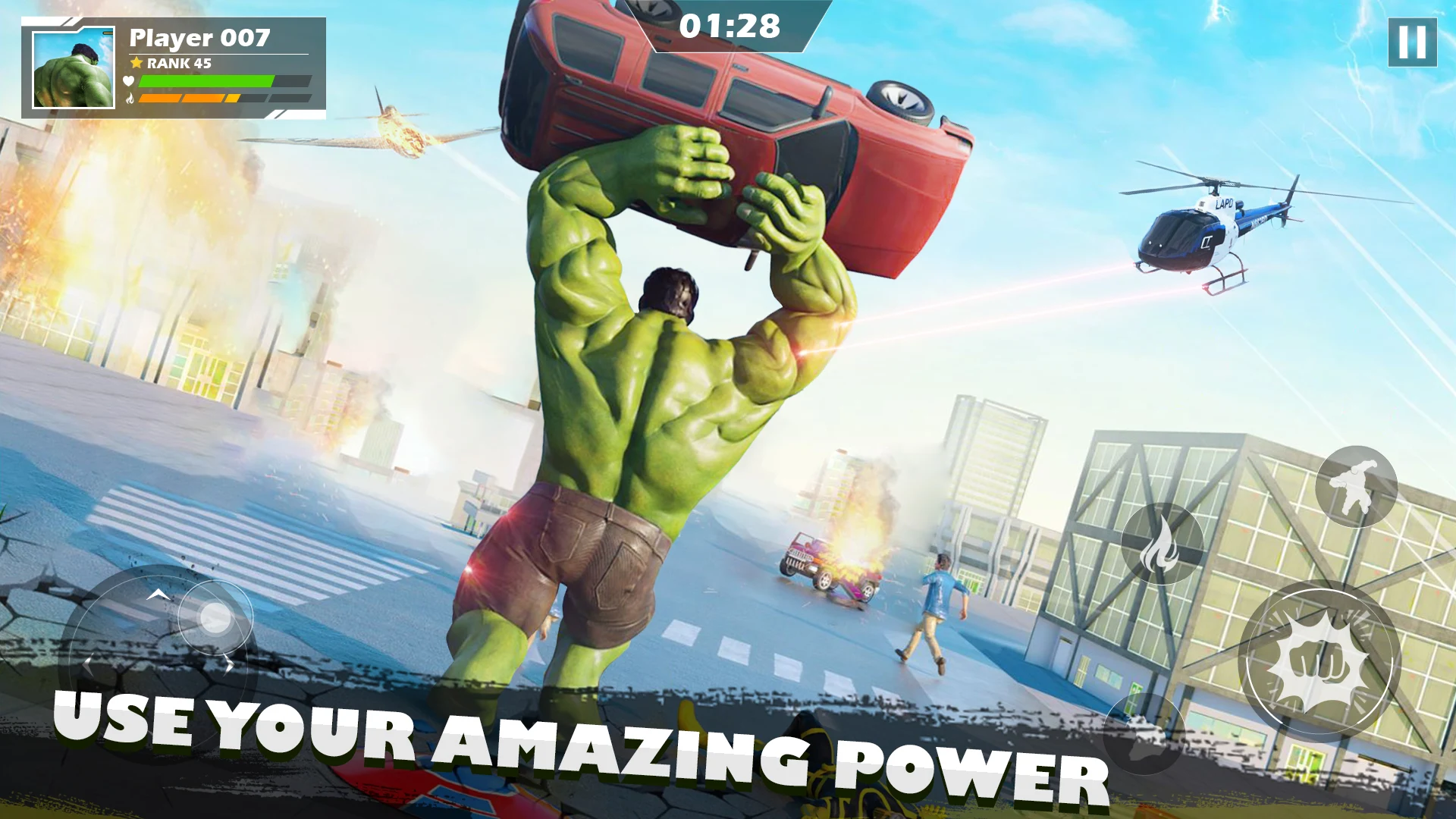 Grand Monster Superhero Games  Screenshot 1