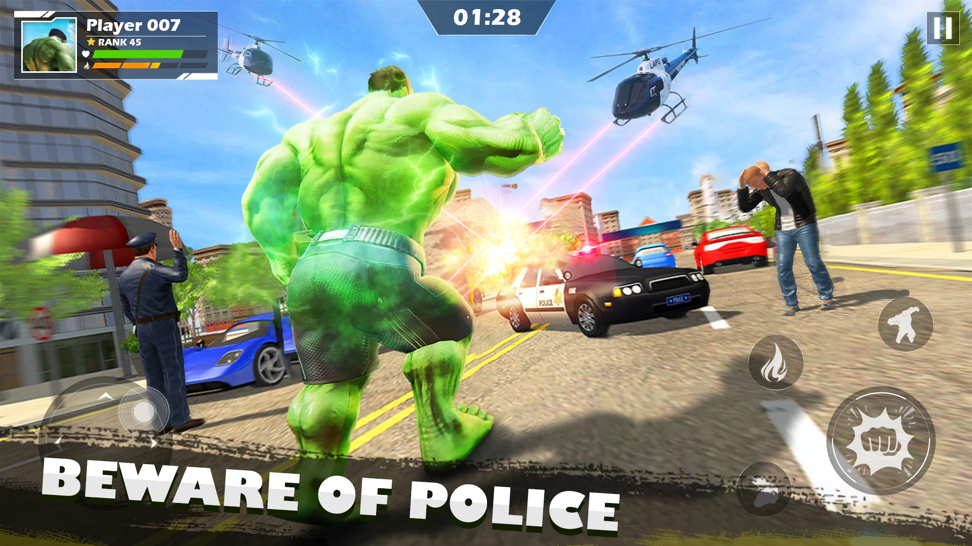Grand Monster Superhero Games  Screenshot 2