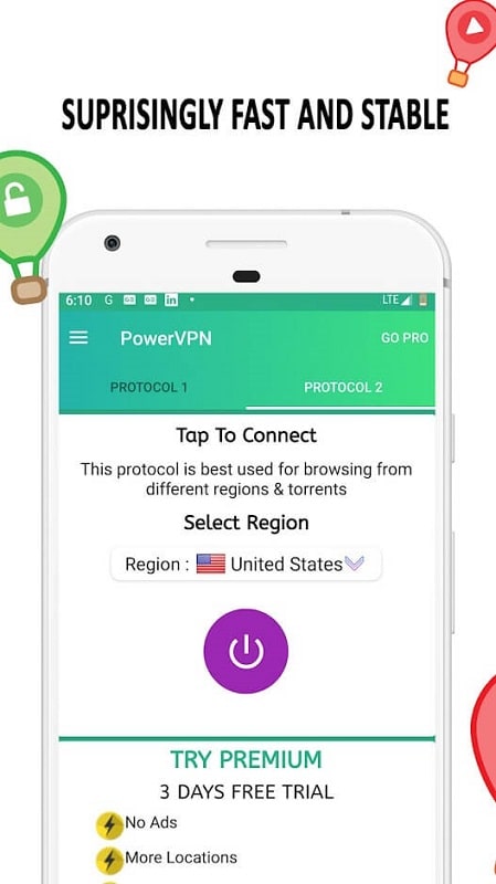 Power VPN  Screenshot 1