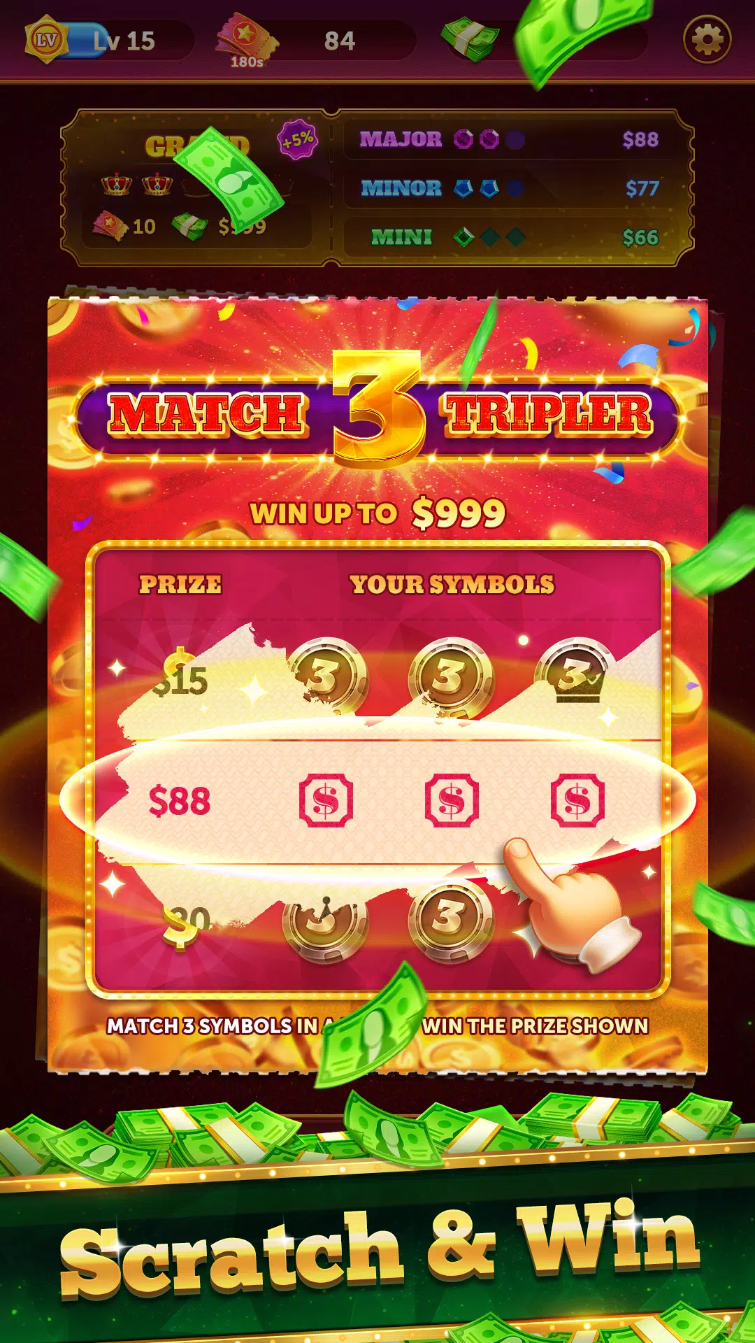 Lucky Legend of Scratch  Screenshot 4