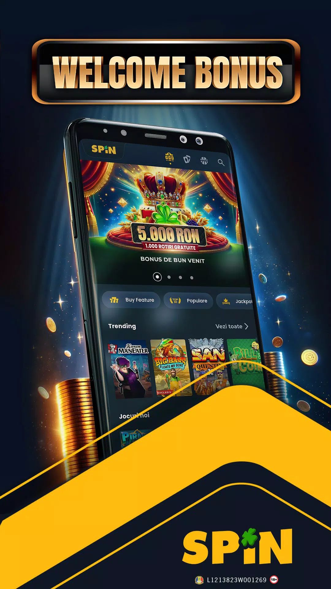 SPIN.ro Online Casino & Sports  Screenshot 3