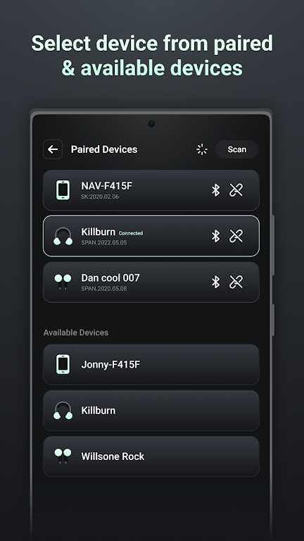 Bluetooth volume controller  Screenshot 4