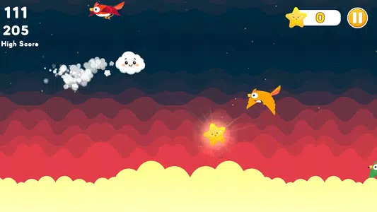 Flappy Sky Cloud Runner Screenshot 3