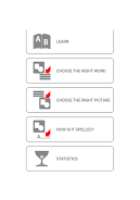 Learn and play English words Screenshot 1