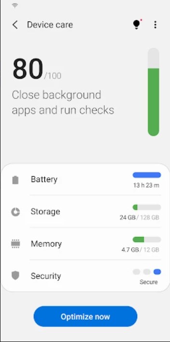 Device Care  Screenshot 2