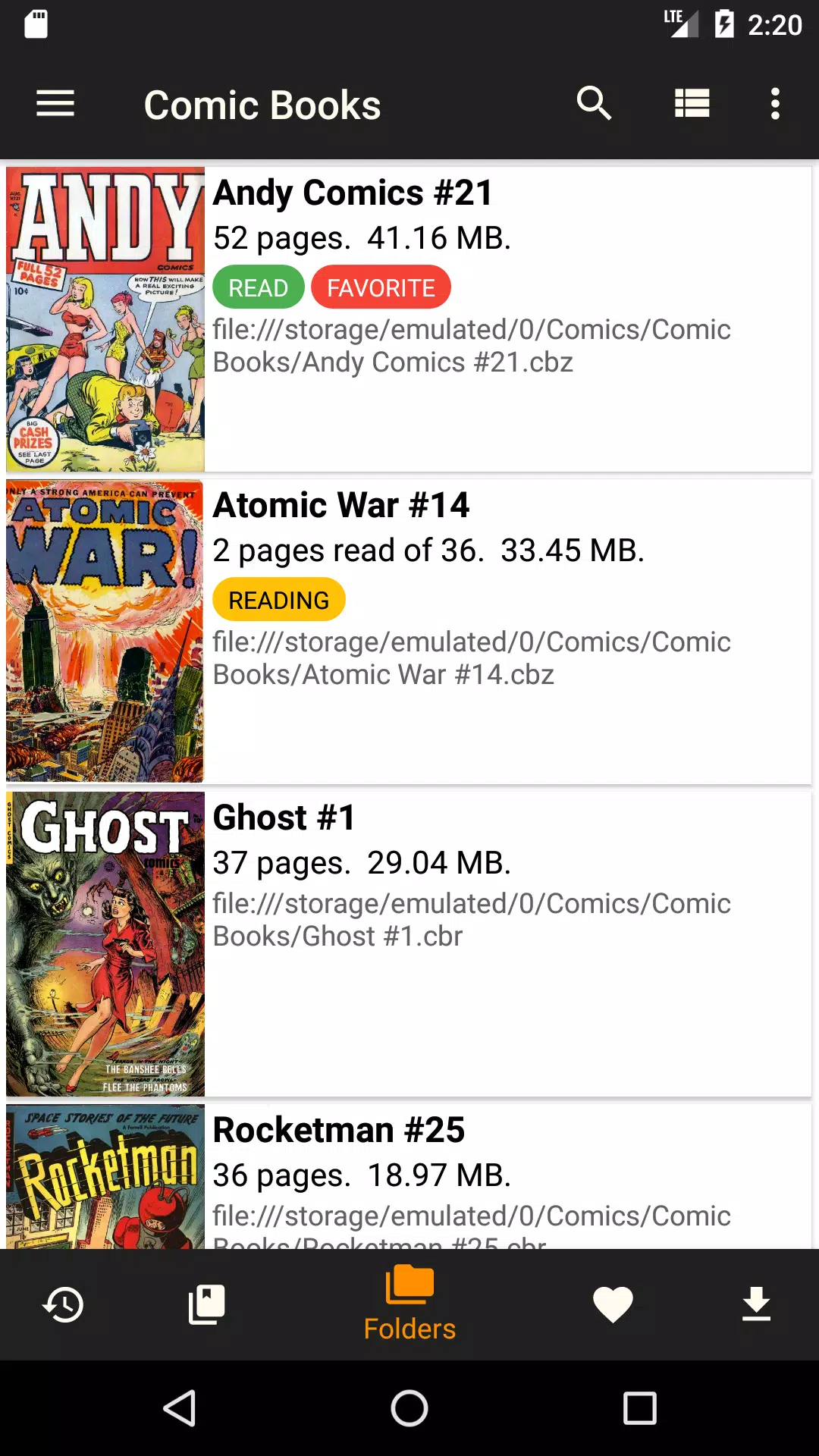 CDisplayEx Comic Reader Lite Screenshot 3