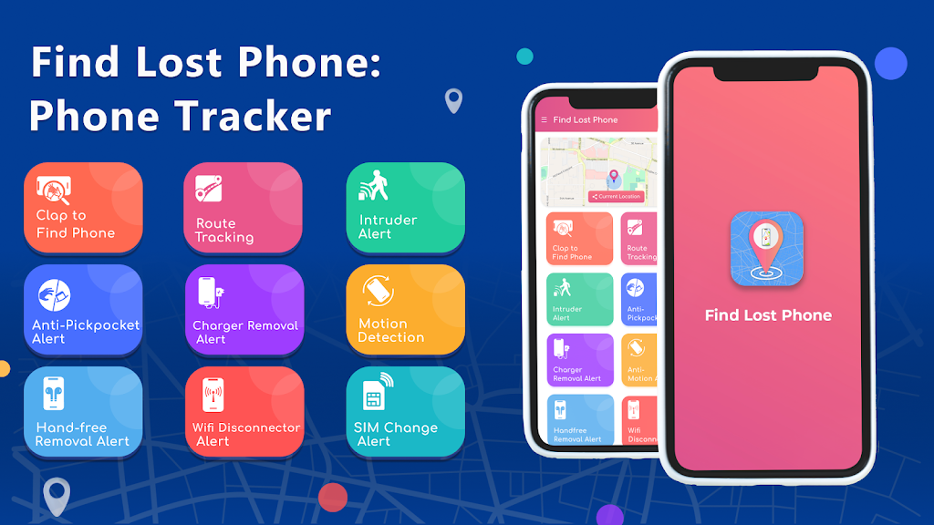 Find lost phone: Phone Tracker  Screenshot 1