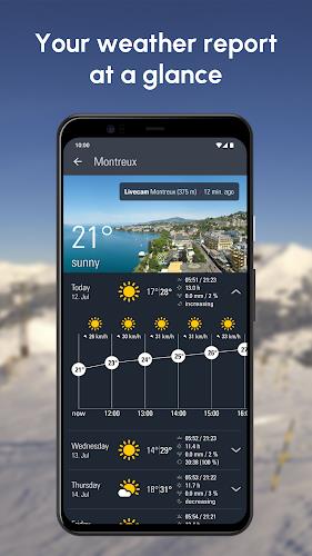 Weather Alarm - Swiss Meteo Screenshot 3