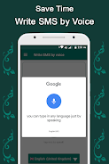 Write SMS by Voice  Screenshot 5