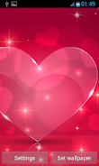 Love Hearts Live Wallpaper  Screenshot 4