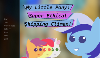 My Little Pony: Super Ethical Shipping Climax!  Screenshot 1