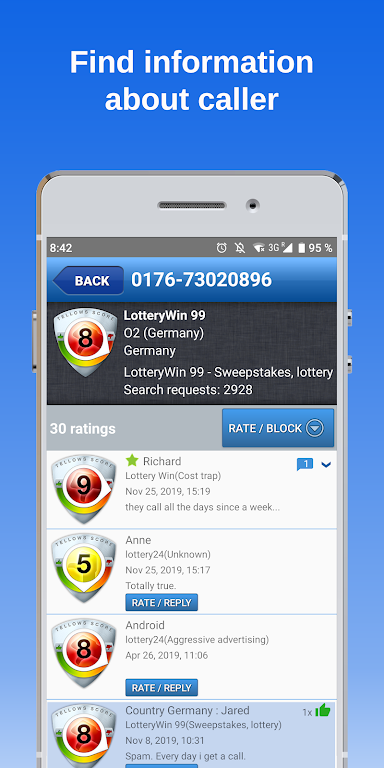 tellows  Screenshot 3