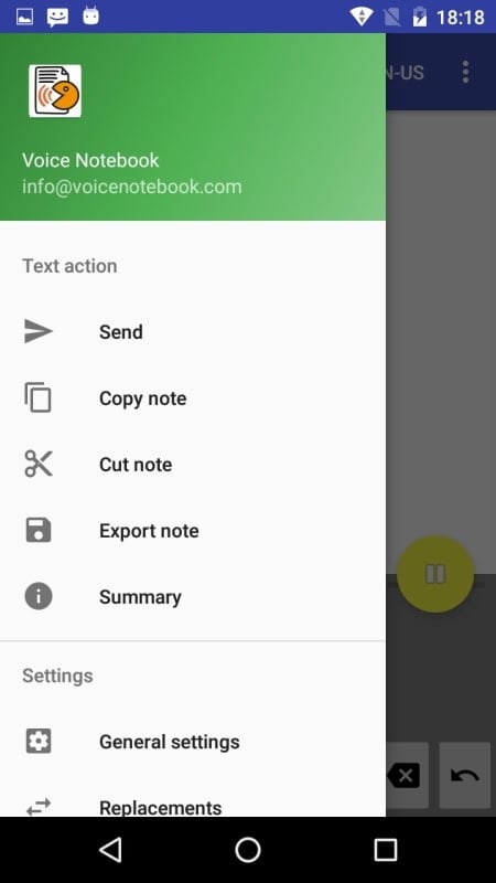 Voice Notebook speech to text  Screenshot 2