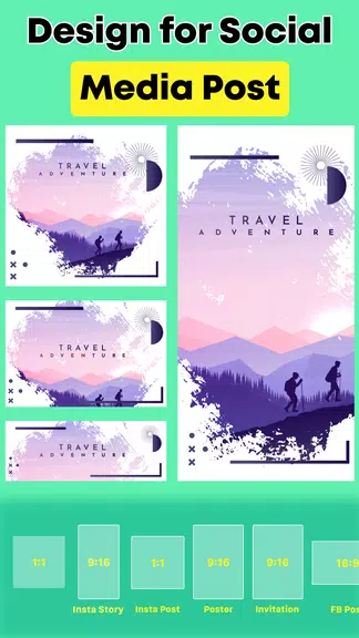 Flyer Maker & Poster Maker  Screenshot 3