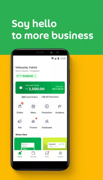GrabMerchant  Screenshot 1