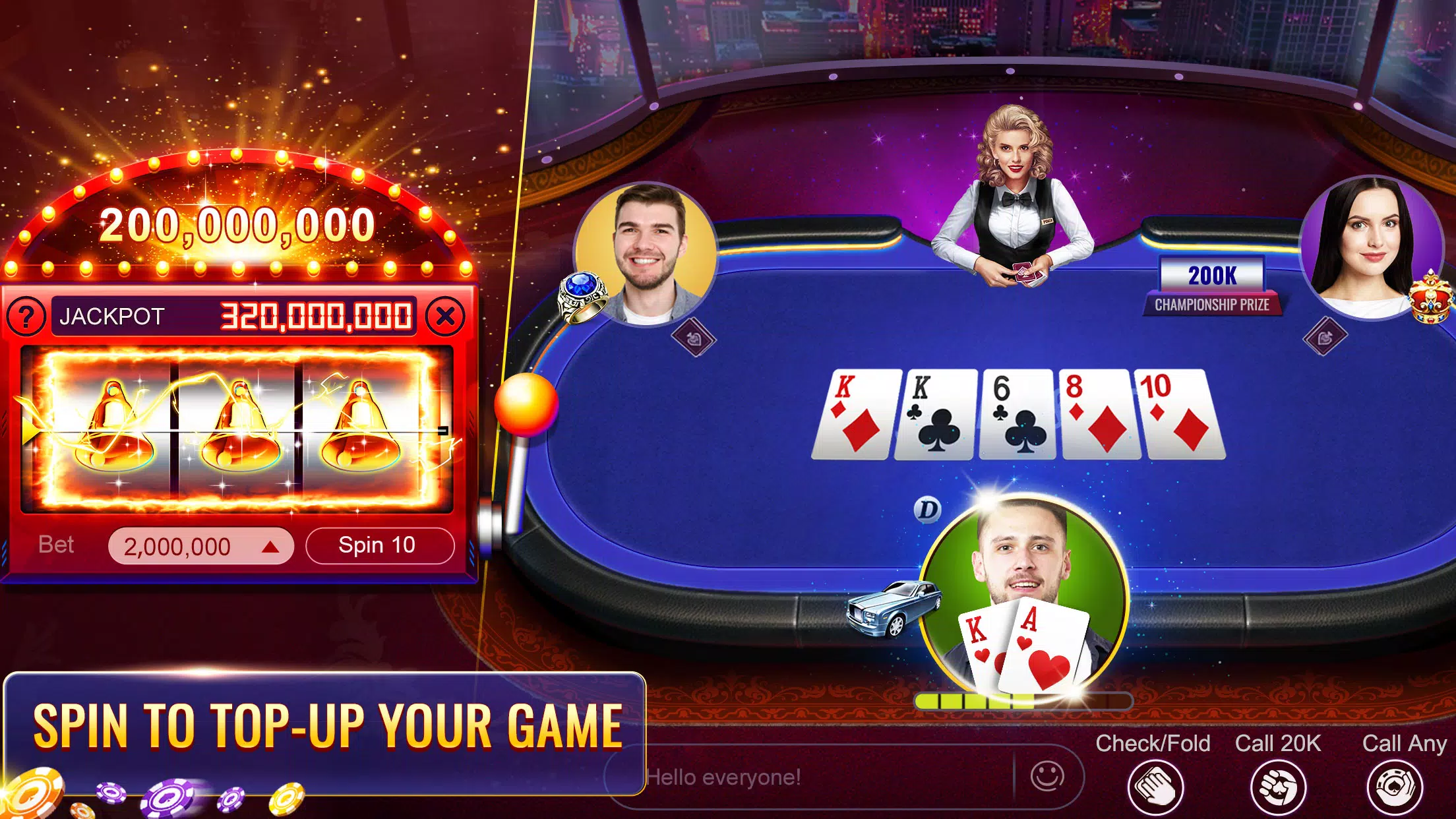 RallyAces Poker Texas Holdem  Screenshot 2
