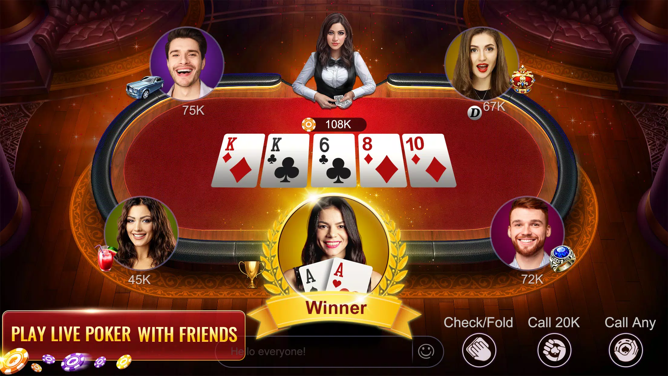 RallyAces Poker Texas Holdem  Screenshot 4
