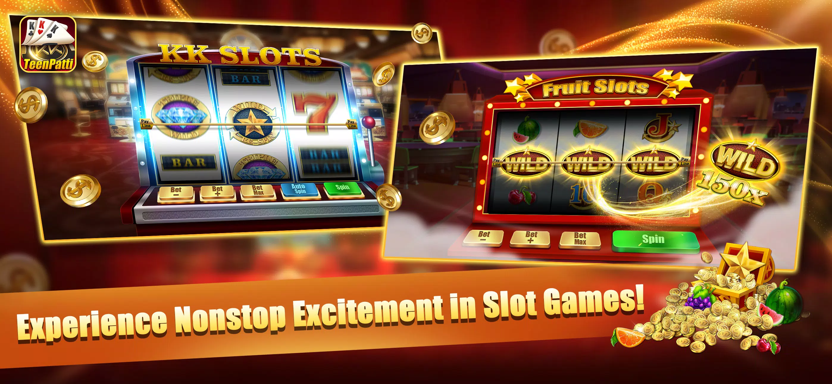 KKTeenPatti Poker, Slots  Screenshot 4