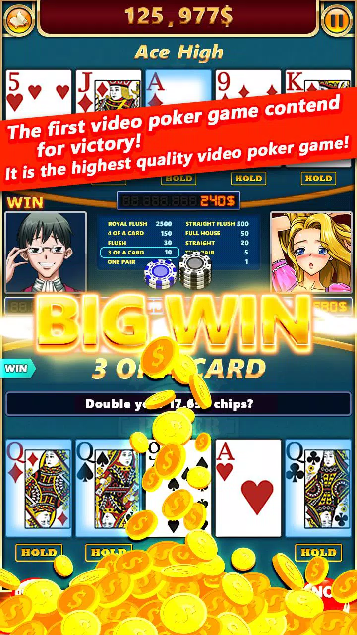 Video Poker Battle Poker  Screenshot 2