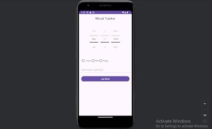 Mood Tracker  Screenshot 1
